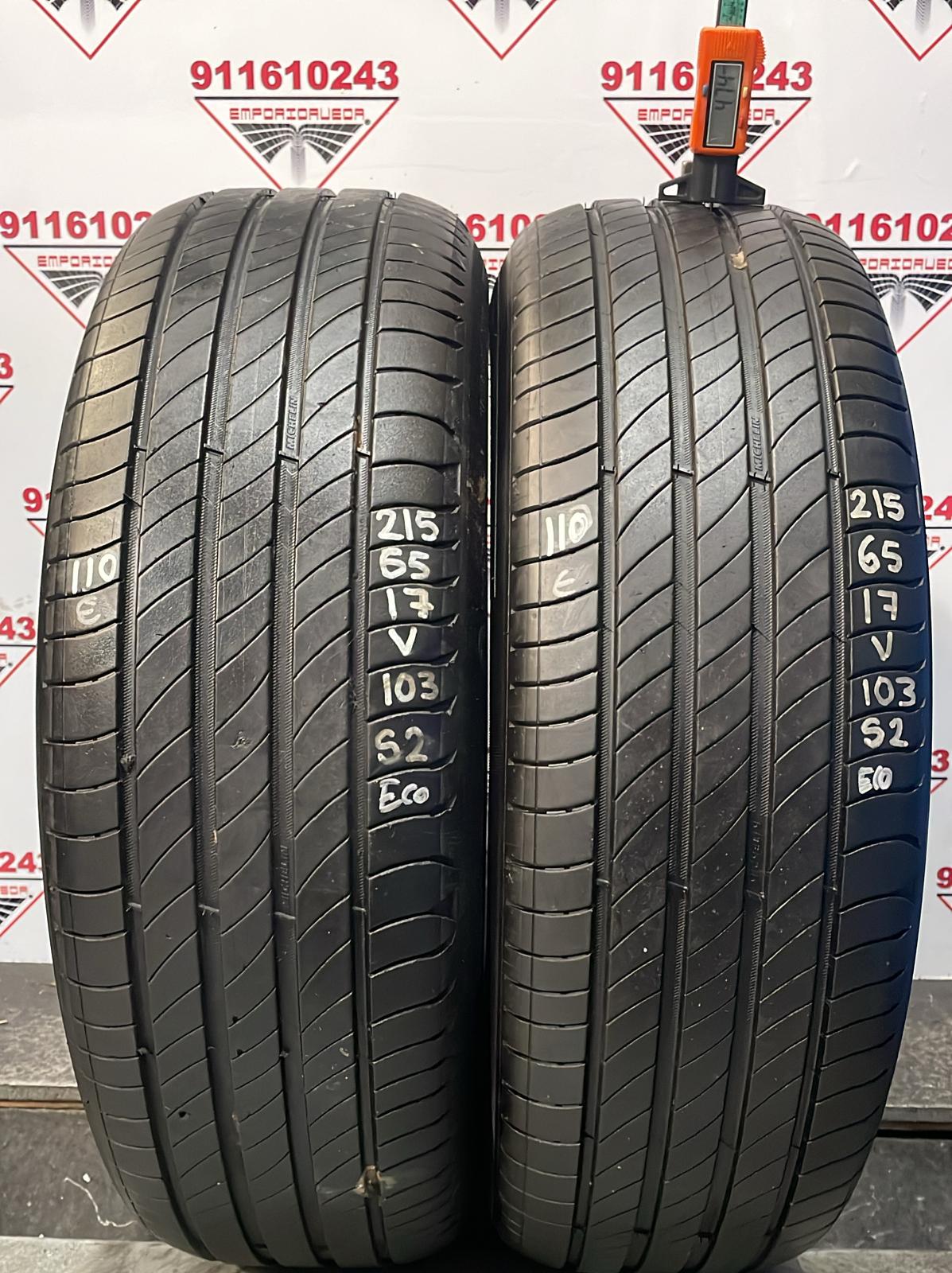 MICHELIN PRIMACY 4 USADO ECONOMICO  215/65 R17 103 V